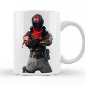 Baskı Dükkanı KB9324 Fortnite Battle Royale Man Porselen Kupa Bardak