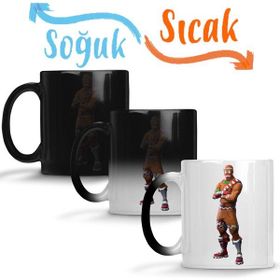 Baskı Dükkanı KB9346 Fortnite Ginger Bread Man Porselen Kupa Bardak