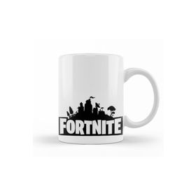 Baskı Dükkanı KB9355 Fortnite Logo Porselen Kupa Bardak