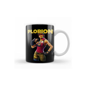 Baskı Dükkanı KB9360 Fortnite Plorıon Porselen Kupa Bardak