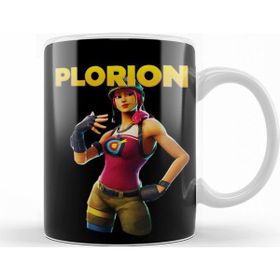 Baskı Dükkanı KB9360 Fortnite Plorıon Porselen Kupa Bardak