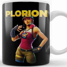 Baskı Dükkanı KB9360 Fortnite Plorıon Porselen Kupa Bardak