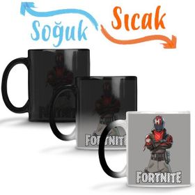 Baskı Dükkanı KB9366 Fortnite Skin Burnout Porselen Kupa Bardak