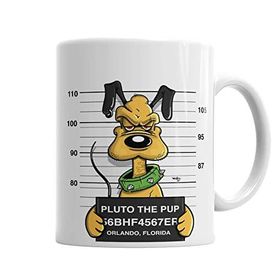 Baskı Dükkanı KB937 Pluto The Pup Porselen Kupa Bardak