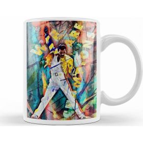 Baskı Dükkanı KB9374 Freddie Mercury Porselen Kupa Bardak