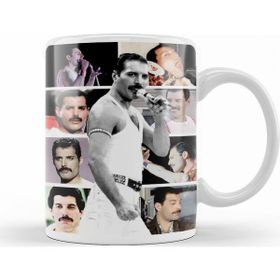 Baskı Dükkanı KB9374 Freddie Mercury Porselen Kupa Bardak