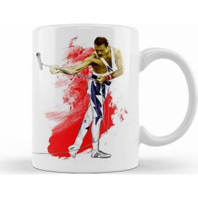 Baskı Dükkanı KB9374 Freddie Mercury Porselen Kupa Bardak