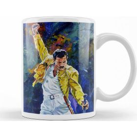 Baskı Dükkanı KB9382 Freddie Mercury 0 Porselen Kupa Bardak