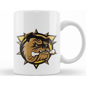 Baskı Dükkanı KB9409 Georgia Bulldogs Pug Porselen Kupa Bardak