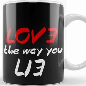 Baskı Dükkanı KB9415 Gift Love The Way You Lie Porselen Kupa Bardak