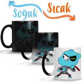 Baskı Dükkanı KB9427 Gumball Watterson Porselen Kupa Bardak