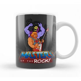 Baskı Dükkanı KB9430 Hemanskeletor Masters Of The Rock Porselen Kupa Bardak