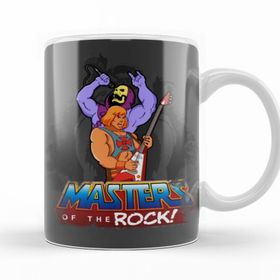 Baskı Dükkanı KB9430 Hemanskeletor Masters Of The Rock Porselen Kupa Bardak