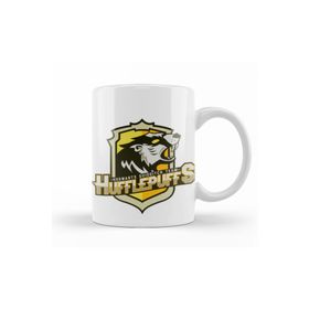 Baskı Dükkanı KB9453 Hufflepuff Porselen Kupa Bardak