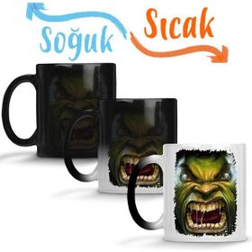 Baskı Dükkanı KB9456 Hulk Porselen Kupa Bardak