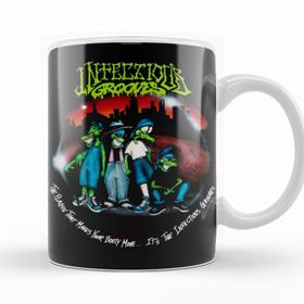 Baskı Dükkanı KB9468 Infectious Grooves Porselen Kupa Bardak