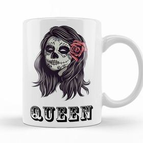 Baskı Dükkanı KB9500 King Queen Porselen Kupa Bardak