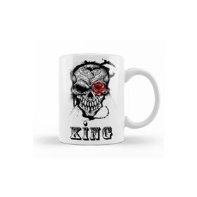 Baskı Dükkanı KB9501 King Queen Porselen Kupa Bardak