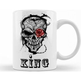 Baskı Dükkanı KB9501 King Queen Porselen Kupa Bardak