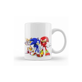 Baskı Dükkanı KB9511 Knuckles Sonic Chaos Porselen Kupa Bardak
