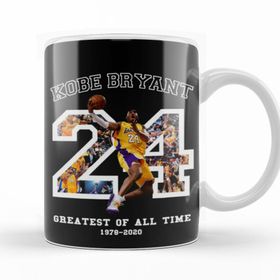 Baskı Dükkanı KB9515 Kobe Bryant Greatest Of All Time Porselen Kupa Bardak