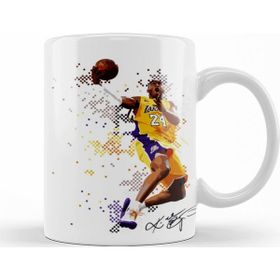 Baskı Dükkanı KB9519 Kobe Bryant Signature Porselen Kupa Bardak
