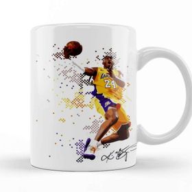 Baskı Dükkanı KB9519 Kobe Bryant Signature Porselen Kupa Bardak