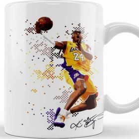 Baskı Dükkanı KB9519 Kobe Bryant Signature Porselen Kupa Bardak