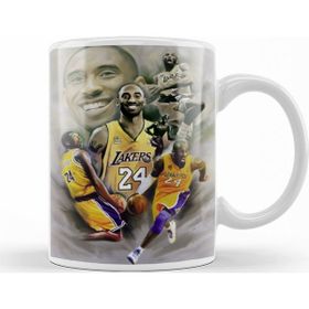 Baskı Dükkanı KB9521 Kobe Mamba Kobe Bryant Porselen Kupa Bardak