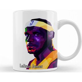 Baskı Dükkanı KB9526 Lebron James 0 Porselen Kupa Bardak