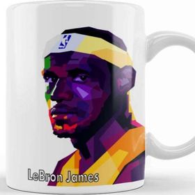 Baskı Dükkanı KB9526 Lebron James 0 Porselen Kupa Bardak