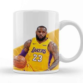 Baskı Dükkanı KB9528 Lebron James Porselen Kupa Bardak