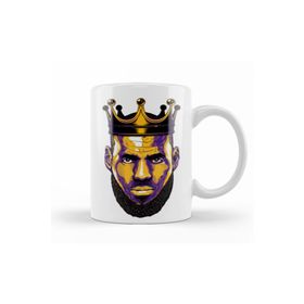 Baskı Dükkanı KB9529 Lebron James The King Porselen Kupa Bardak
