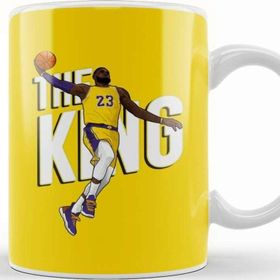 Baskı Dükkanı KB9529 Lebron James The King Porselen Kupa Bardak