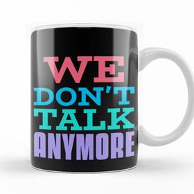 Baskı Dükkanı KB9545 Lyric We Dont Talk Anymore Porselen Kupa Bardak