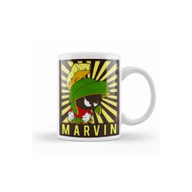 Baskı Dükkanı KB9558 Martian Marvin Porselen Kupa Bardak
