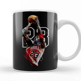 Baskı Dükkanı KB9584 Michael Jordan 23 Porselen Kupa Bardak
