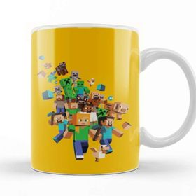 Baskı Dükkanı KB9588 Minecraft Porselen Kupa Bardak