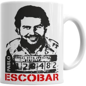 Baskı Dükkanı KB961 Pablo Escobar Porselen Kupa Bardak
