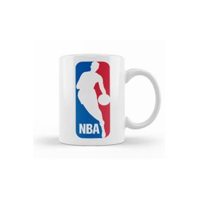 Baskı Dükkanı KB9612 Nba Logo Porselen Kupa Bardak