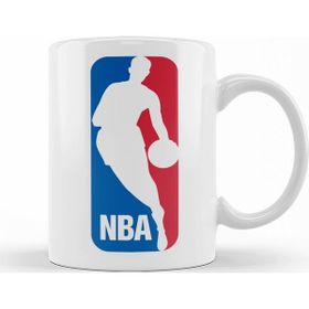 Baskı Dükkanı KB9612 Nba Logo Porselen Kupa Bardak