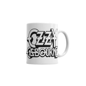 Baskı Dükkanı KB962 Ozzy Ozbourne Logo Porselen Kupa Bardak