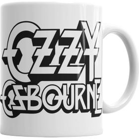 Baskı Dükkanı KB962 Ozzy Ozbourne Logo Porselen Kupa Bardak