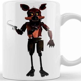 Baskı Dükkanı KB9622 Nightmare Foxy Porselen Kupa Bardak