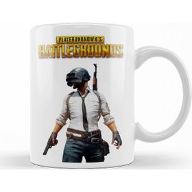 Baskı Dükkanı KB9648 Player Unknowns Battlegrounds Pubg Porselen Kupa Bardak