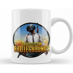 Baskı Dükkanı KB9650 Players Unknown Battlegrounds Pubg Porselen Kupa Bardak
