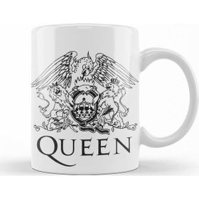 Baskı Dükkanı KB9691 Queen Logo Porselen Kupa Bardak