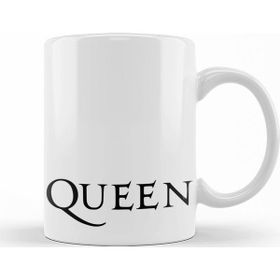 Baskı Dükkanı KB9691 Queen Logo Porselen Kupa Bardak