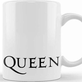 Baskı Dükkanı KB9691 Queen Logo Porselen Kupa Bardak