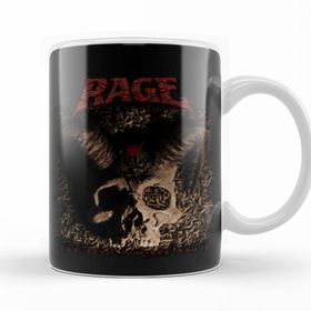 Baskı Dükkanı KB9695 Rage Band Rage The Devil Porselen Kupa Bardak